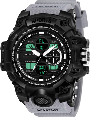 Walrus Walrus Black Analog Digital Wrist Watch For Men Sports III Analog-Digital Watch  - For Men