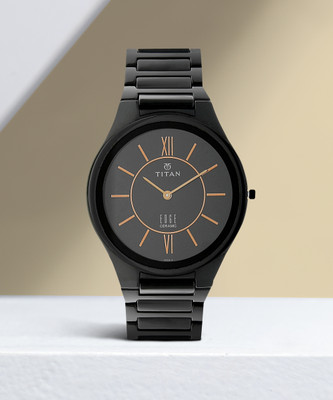 Titan Edge Ceramics Analog Watch  - For Men