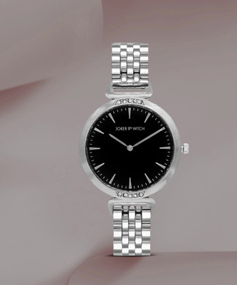 Joker & Witch Joker & Witch Petite White Dial Classic Rosegold Watch for Women Analog Watch  - For Women