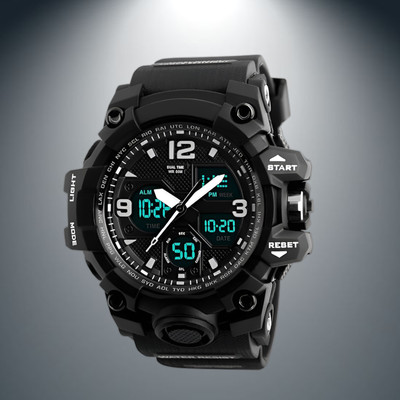 otage 1327 Black 1327 Black Analog-Digital Watch  - For Men