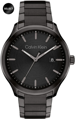 Calvin Klein Define Define Qtz Basic Calendar Bla Round Dial 's / Analog Watch  - For Men