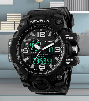 Diaggro SKM 1155 Men’s trending multi-sport analog-digital sports timepiece Analog-Digital Watch  - For Men
