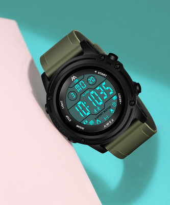 Reborn silicone strap Digital sports watch Day & Date Display watch. Digital Watch  - For Men