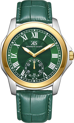 Kenneth Scott K24018-TLHH Kenneth Scott Analog Watch  - For Men