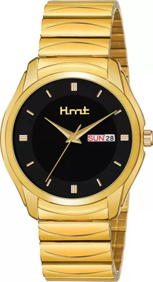 house of common Hm GOLD-1578GM01 ORIGINAL GOLD PLATED DAY & DATE FUNCTIONING FOR BOYS Analog Watch Analog Watch  - For Men