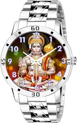 Tarido JAI HANUMAN WATCH- HANUMAN JI WATCH SILVER CHAIN FOR MEN&BOYS Analog Watch  - For Men