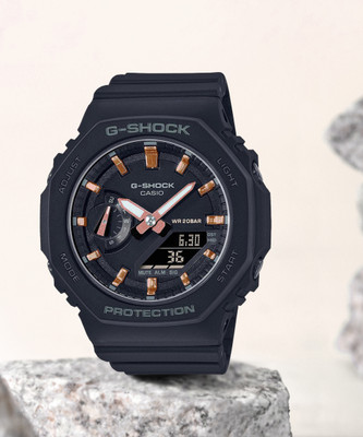 CASIO GMA-S2100-1ADR G-SHOCK Women Black Dial Resin Strap Analog-Digital Watch  - For Women
