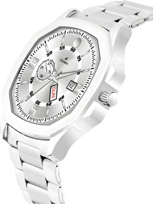 Giomex OTUS Movado Silver Premium Addition Analog Watch  - For Men