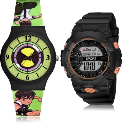 TIMETRANSELEVATE CM730-DG33 Analog-Digital Watch  - For Boys