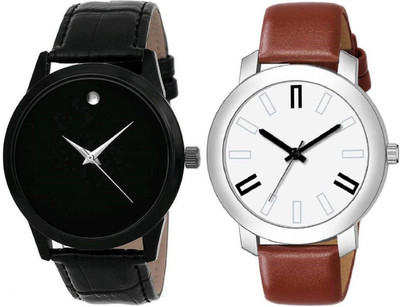 BRAIN WATCH NEW FORMAL PREMIUM QUALITY AND DESIGN COMBO OF BOYS AND GIRLS Analog Watch  - For Men