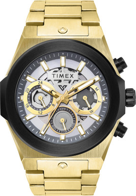 TIMEX TWEG26101 TIMEX Vector Silver Round Dial Analog Watch  - For Men