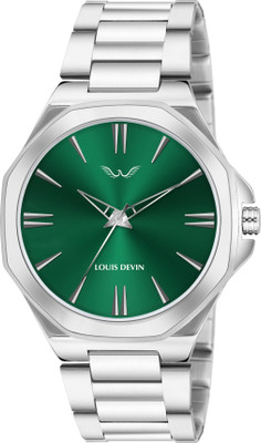 LOUIS DEVIN LD-G071-GRN-CH Stainless Steel Chain Analog Watch  - For Men