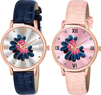 MAAN INTERNATIONAL AB-60-Black-Combo Analog Watch  - For Girls