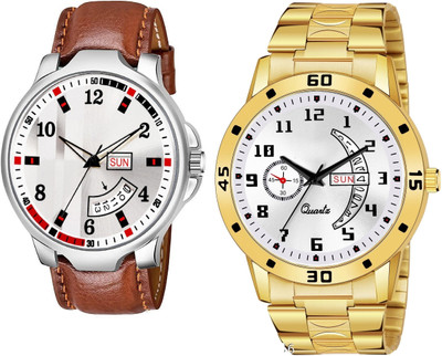 Caihong BRN-8-AND-GOLD-19 Analog Watch  - For Men