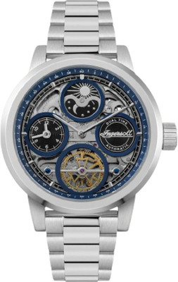 Ingersoll I16003 Automatic Blue Dial With Lifetime Warranty Analog Watch  - For Men
