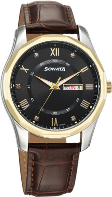 SONATA Grande A-Leather Festive Collection Analog Watch  - For Men