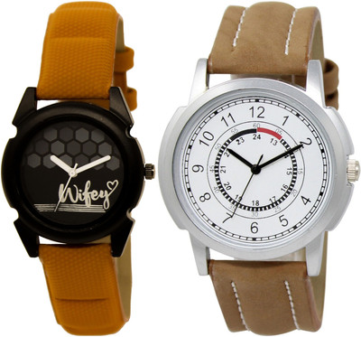 TVILLA White Numbers MZ-LR17 Analog Watch  - For Men & Women