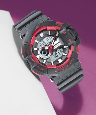 SF 77118PP02W Super Fiber Hustler Analog Digital Watch For Men