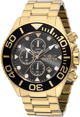 INVICTA Grand Diver Grand Diver Quartz Black Dial Analog Watch  - For Men