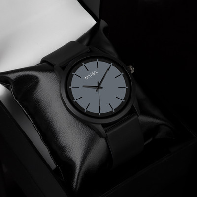 MATRIX Softest Silicone Strap Minimalist Dual Tone Analog Watch  - For Men & Women