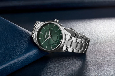 SONATA Sonata 2.0 Quartz Green Dial Silver Stainless Steel Strap Watch Analog Watch  - For Men