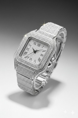 zyrowear EZ37 All-Diamond Everything Watch Analog Watch  - For Men & Women