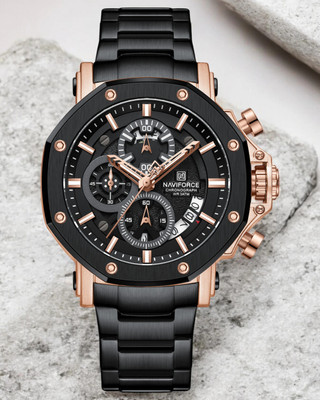 NAVIFORCE NF8065RGBB Analog Watch  - For Men