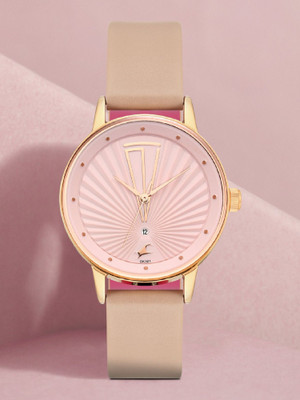 Fastrack NP6206WL02 Ruffles Analog Watch  - For Women