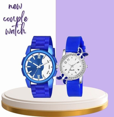 MAHAVIRA COLLECTION Couple Combo Attractive Trending Young Gen Couple Watch Analog watches for men & women Analog Watch  - For Couple