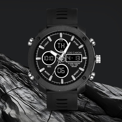 LOIS CARON LCDA8007 Endurance Series Digital analog Sports watch Analog-Digital Watch  - For Men