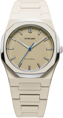 D1 MILANO PCBU16 POLYCARBON Quartz Grey Dial Analog Watch  - For Men