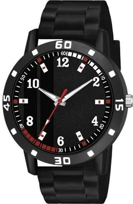 SHURAI NEW 441 BLUE Every day wear Black Dial with Stainless Steel Strap -Bracelet Watch Analog Watch  - For Men