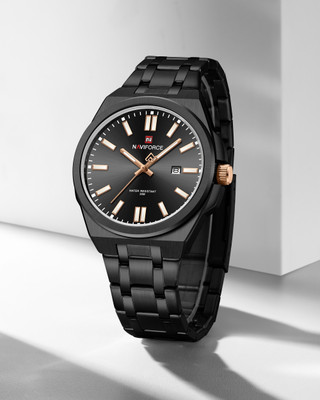Alix Professional luxury look date display stainless steel waterproof iconic Analog Watch  - For Boys