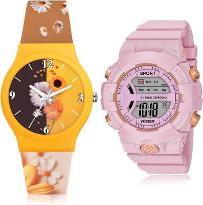 TIMOXIDE CM713-DG36 Analog-Digital Watch  - For Girls