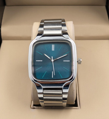 NESTER NSM-15-GREEN Trendy Square Dial Men's Watch – Bold Design, Comfortable Fit, Daily Use Analog Watch  - For Men