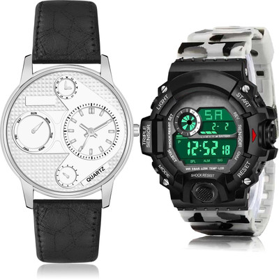 TIMENTER BM32-BC23 Analog-Digital Watch  - For Men
