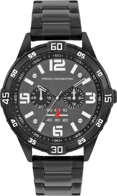 French Connection FCC04BBM Comet Brush Dial Analog Watch  - For Men