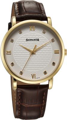SONATA Grande A-Leather Festive Collection Analog Watch  - For Men