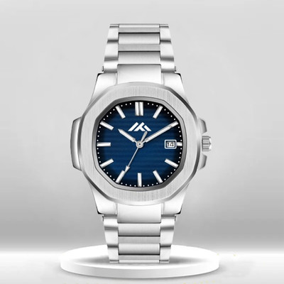 ETLIS MT-802 Modern Luxury Blue Face Analog Watch  - For Men