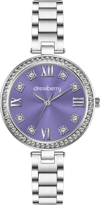 Dressberry DB-037-Purple Stylish Analog Watch  - For Women