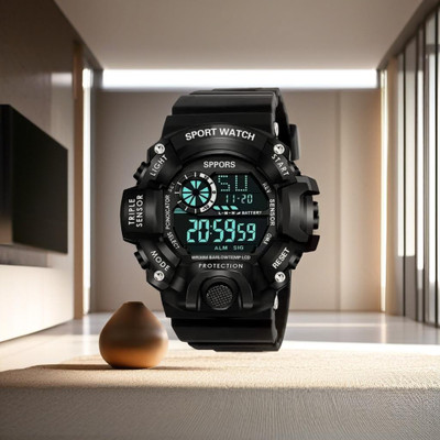 HINISH Digital Watch  - For Men