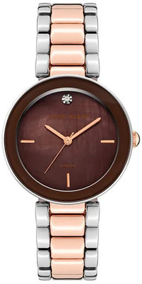 Anne Klein AK1363SVSV NDAK1363BNRT Analog Watch  - For Women