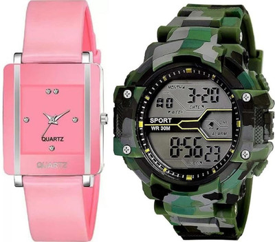 RSM Simple Elegant Versatile Watch for Men Women Boys Girls Analog-Digital Watch  - For Boys & Girls