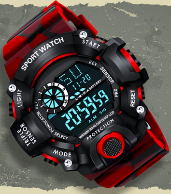 HALA G90 Digital Watch Multi-Function Stylish Sports Silicon Strap Amazing Look Style Digital Watch  - For Boys
