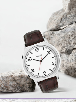 TIMEX White Dial Analog Watch  - For Men