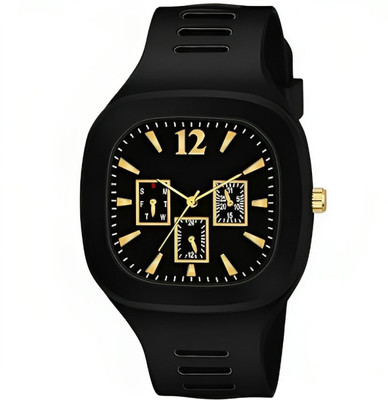 KRONOQ KRONOQ:PREMIUM BRAND GREY ANANLOG WATCH Kronoq, Square Dial Analogue Miller Watch | Sports Watch for Men or Boys Analog Watch  - For Men & Women