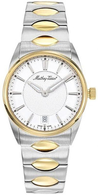 Mathey-Tissot D791BI Swiss Made Quartz White Dial Analog Watch  - For Women