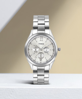 TIMEX Multi Function Silver Dial Analog Watch  - For Men
