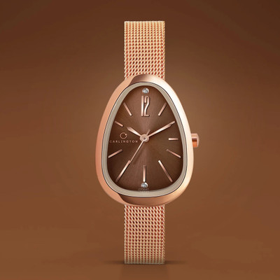 Carlington CT 2047 Brown Carlington Iconic Series Premium Ladies Wrist Watches Analog Watch  - For Women