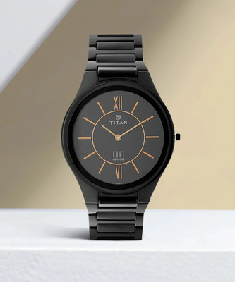Titan Edge Ceramics Analog Watch  - For Men
